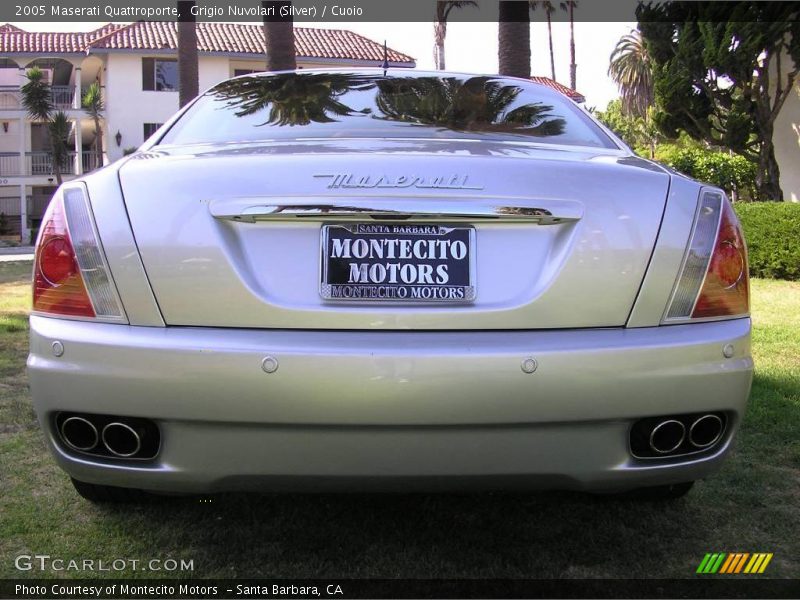 Grigio Nuvolari (Silver) / Cuoio 2005 Maserati Quattroporte