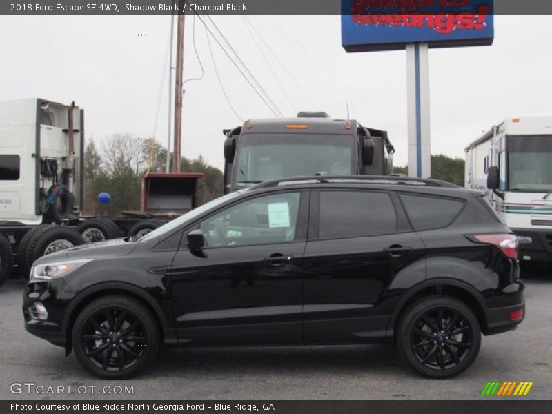 Shadow Black / Charcoal Black 2018 Ford Escape SE 4WD