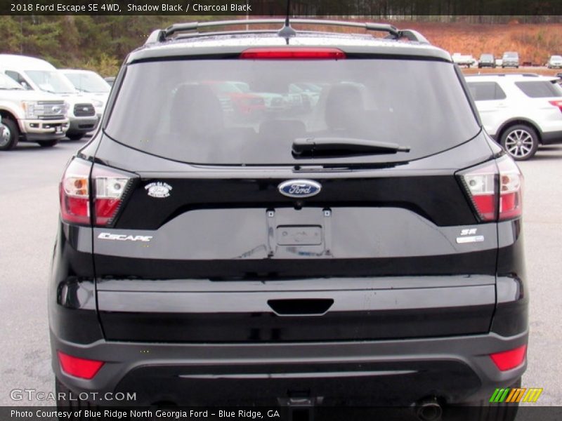 Shadow Black / Charcoal Black 2018 Ford Escape SE 4WD