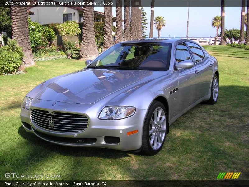 Grigio Nuvolari (Silver) / Cuoio 2005 Maserati Quattroporte