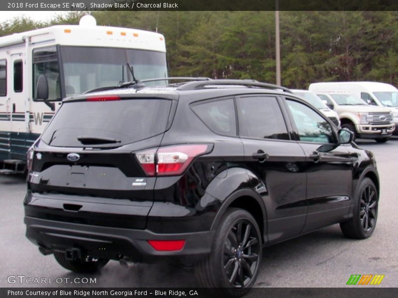 Shadow Black / Charcoal Black 2018 Ford Escape SE 4WD