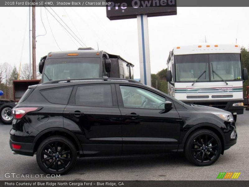 Shadow Black / Charcoal Black 2018 Ford Escape SE 4WD