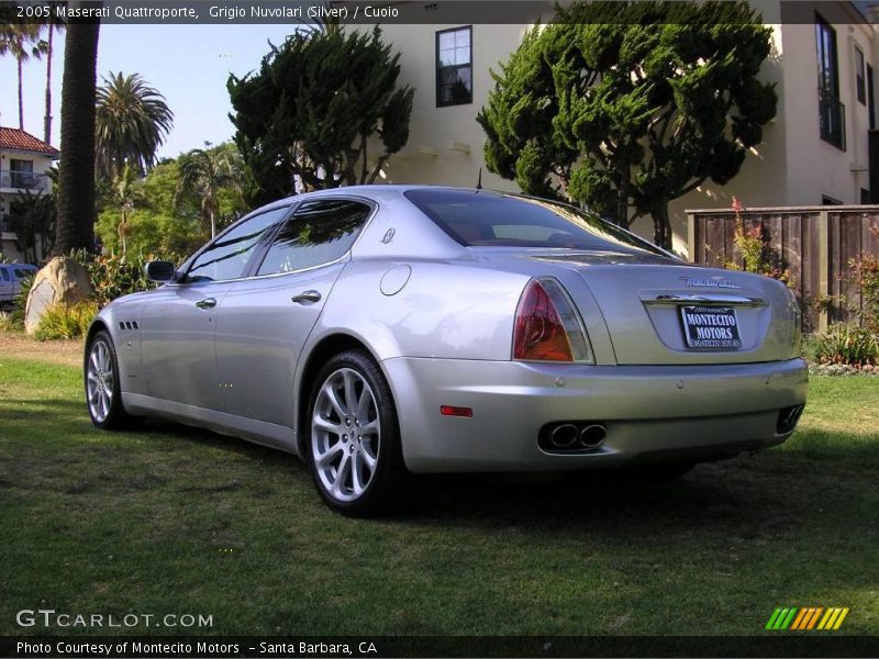 Grigio Nuvolari (Silver) / Cuoio 2005 Maserati Quattroporte