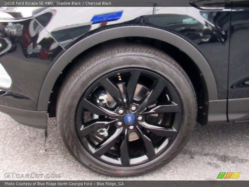 Shadow Black / Charcoal Black 2018 Ford Escape SE 4WD