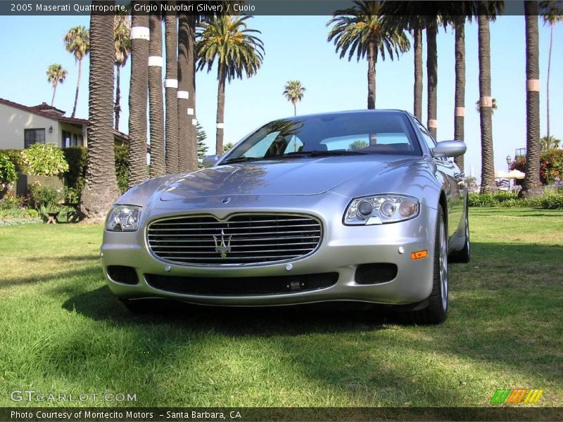 Grigio Nuvolari (Silver) / Cuoio 2005 Maserati Quattroporte