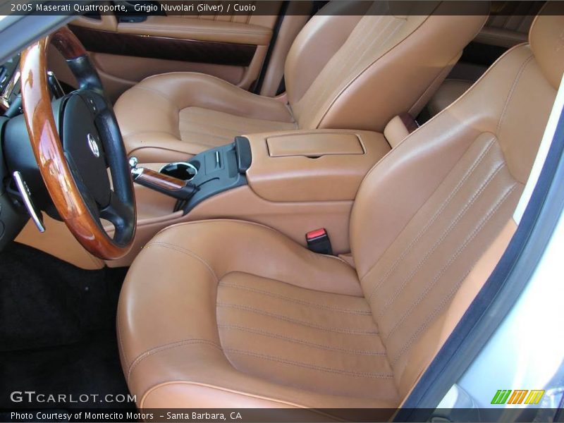 Grigio Nuvolari (Silver) / Cuoio 2005 Maserati Quattroporte