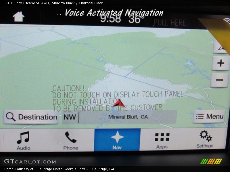 Shadow Black / Charcoal Black 2018 Ford Escape SE 4WD