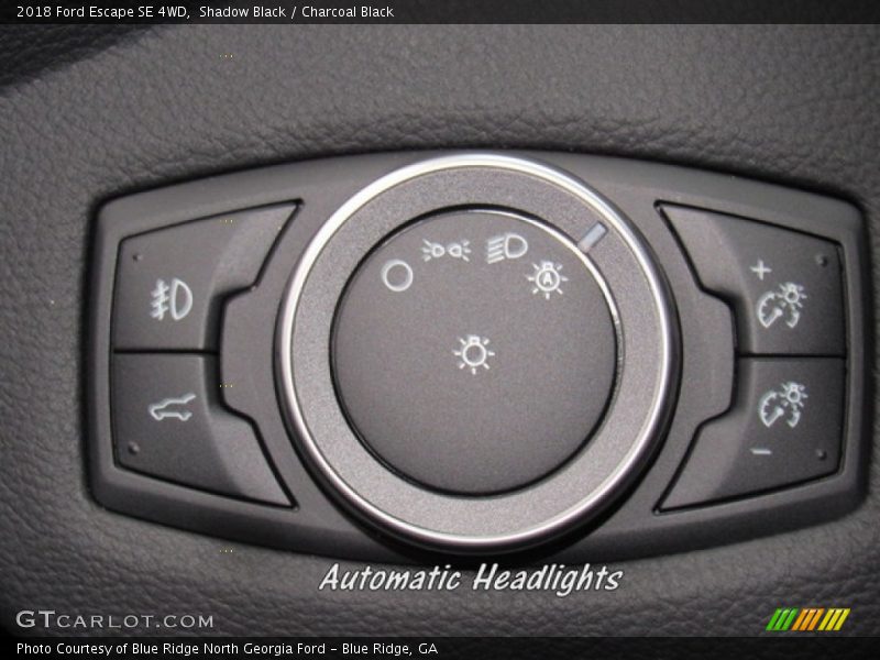 Shadow Black / Charcoal Black 2018 Ford Escape SE 4WD