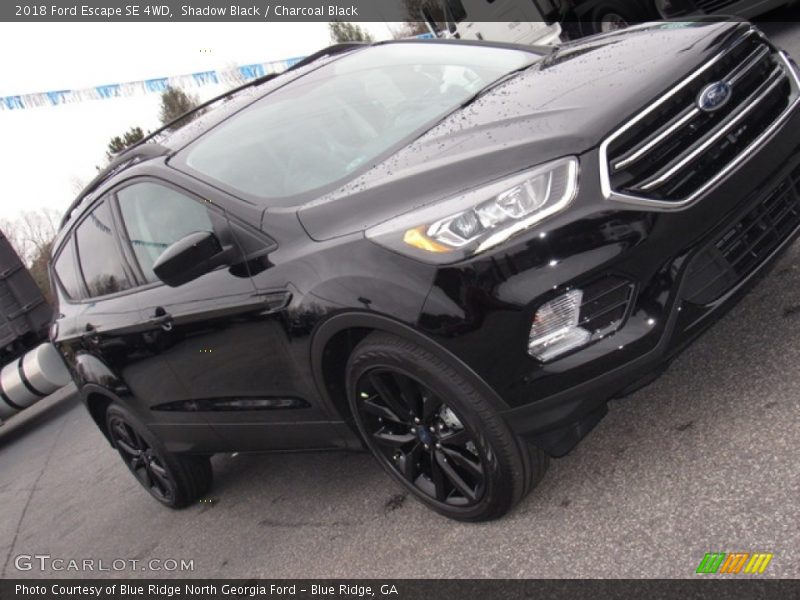 Shadow Black / Charcoal Black 2018 Ford Escape SE 4WD