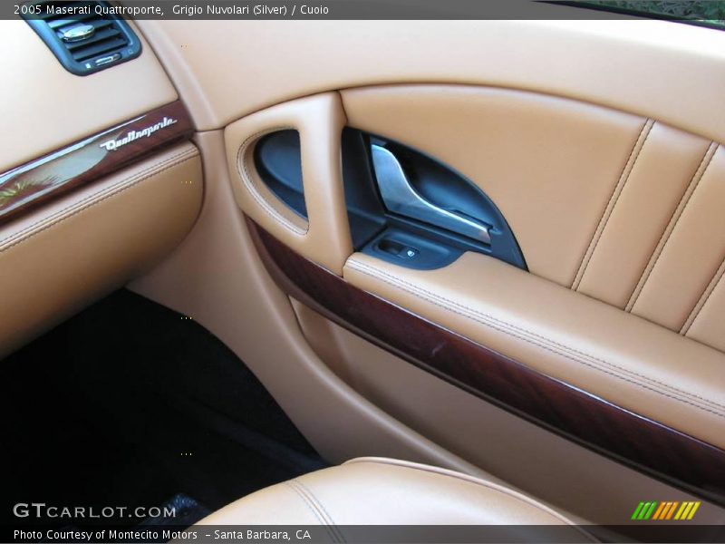 Grigio Nuvolari (Silver) / Cuoio 2005 Maserati Quattroporte