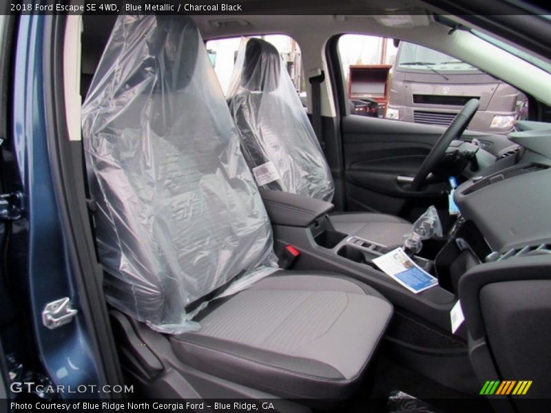 Blue Metallic / Charcoal Black 2018 Ford Escape SE 4WD