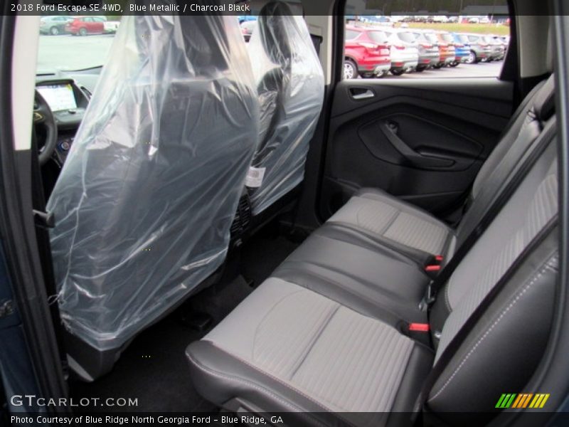 Blue Metallic / Charcoal Black 2018 Ford Escape SE 4WD