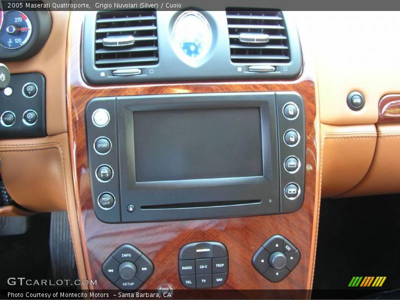 Grigio Nuvolari (Silver) / Cuoio 2005 Maserati Quattroporte