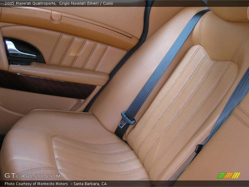 Grigio Nuvolari (Silver) / Cuoio 2005 Maserati Quattroporte