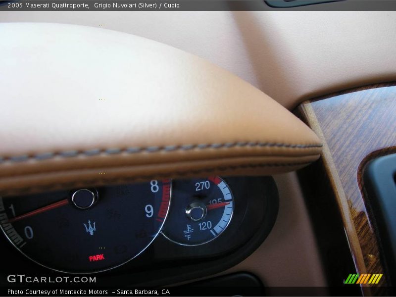 Grigio Nuvolari (Silver) / Cuoio 2005 Maserati Quattroporte
