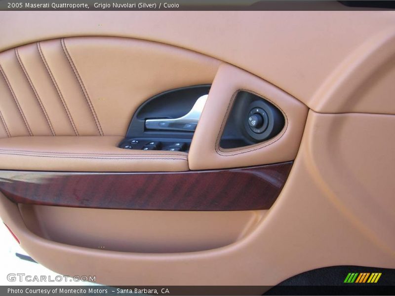 Grigio Nuvolari (Silver) / Cuoio 2005 Maserati Quattroporte