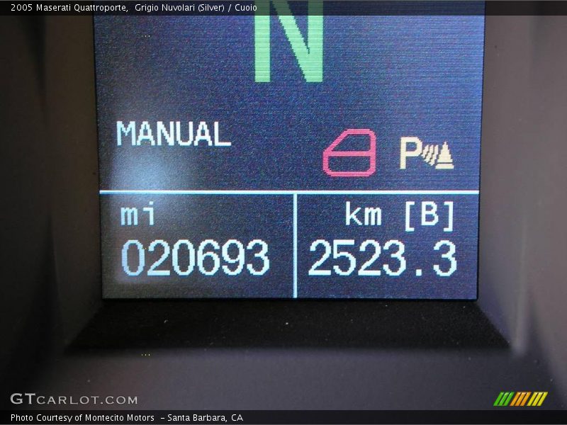 Grigio Nuvolari (Silver) / Cuoio 2005 Maserati Quattroporte