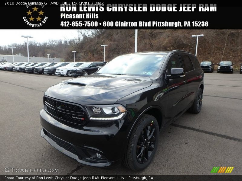 DB Black Crystal / Black 2018 Dodge Durango GT AWD