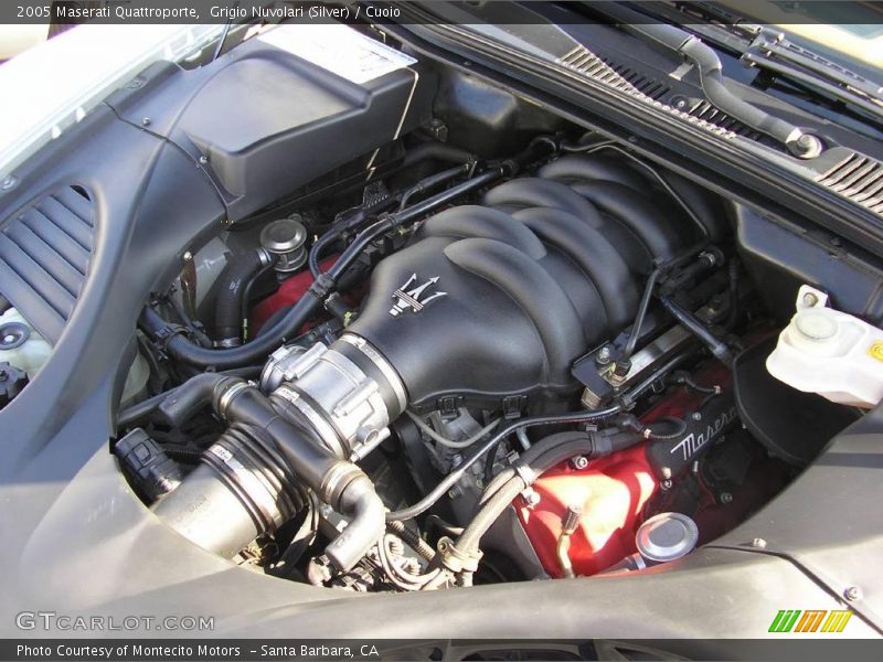 Grigio Nuvolari (Silver) / Cuoio 2005 Maserati Quattroporte