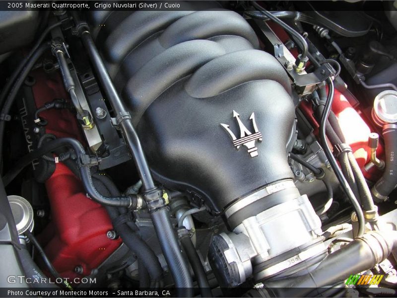 Grigio Nuvolari (Silver) / Cuoio 2005 Maserati Quattroporte