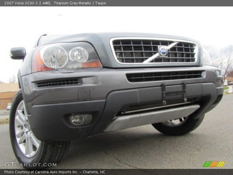 Titanium Gray Metallic / Taupe 2007 Volvo XC90 3.2 AWD