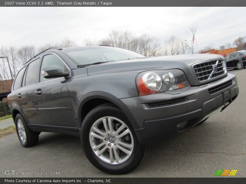 Titanium Gray Metallic / Taupe 2007 Volvo XC90 3.2 AWD