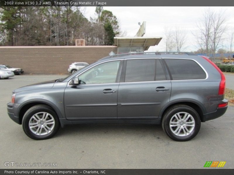 Titanium Gray Metallic / Taupe 2007 Volvo XC90 3.2 AWD