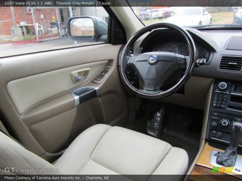 Titanium Gray Metallic / Taupe 2007 Volvo XC90 3.2 AWD