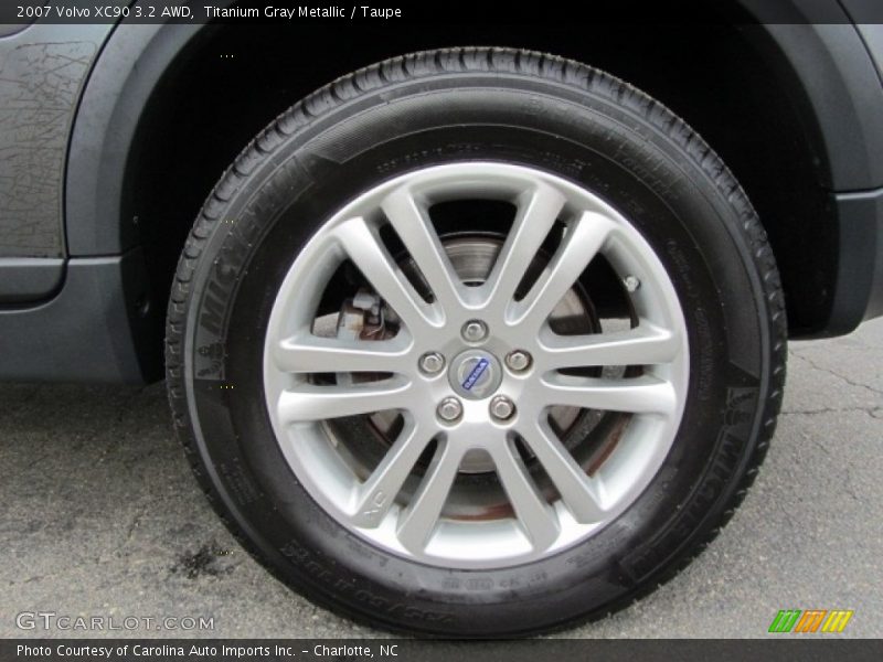 Titanium Gray Metallic / Taupe 2007 Volvo XC90 3.2 AWD