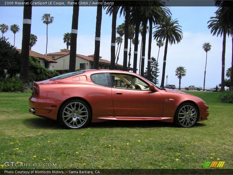 Rame Ghibli / Avorio (Ivory) 2006 Maserati GranSport LE Coupe