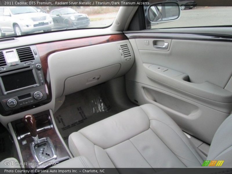 Radiant Silver Metallic / Titanium/Dark Titanium Accents 2011 Cadillac DTS Premium