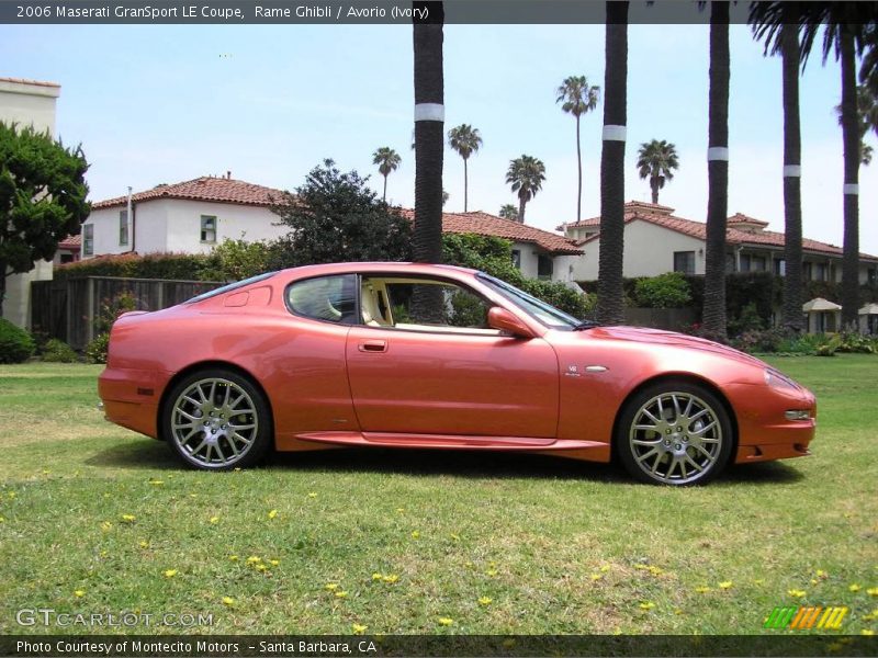 Rame Ghibli / Avorio (Ivory) 2006 Maserati GranSport LE Coupe
