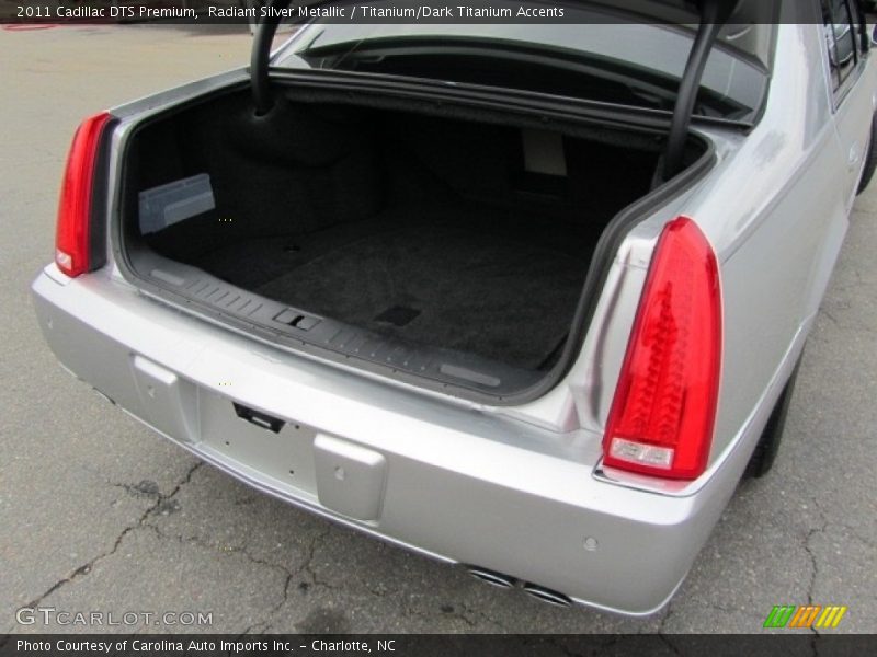Radiant Silver Metallic / Titanium/Dark Titanium Accents 2011 Cadillac DTS Premium