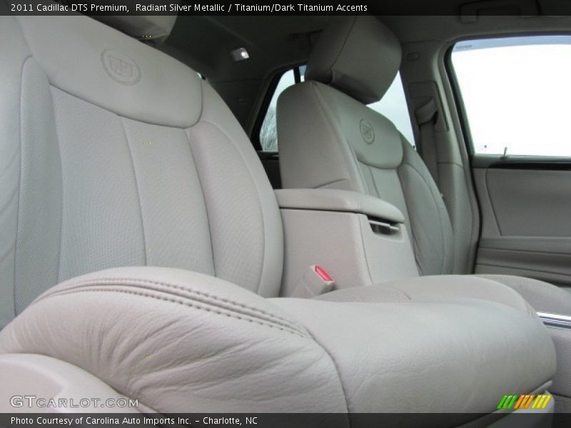 Radiant Silver Metallic / Titanium/Dark Titanium Accents 2011 Cadillac DTS Premium