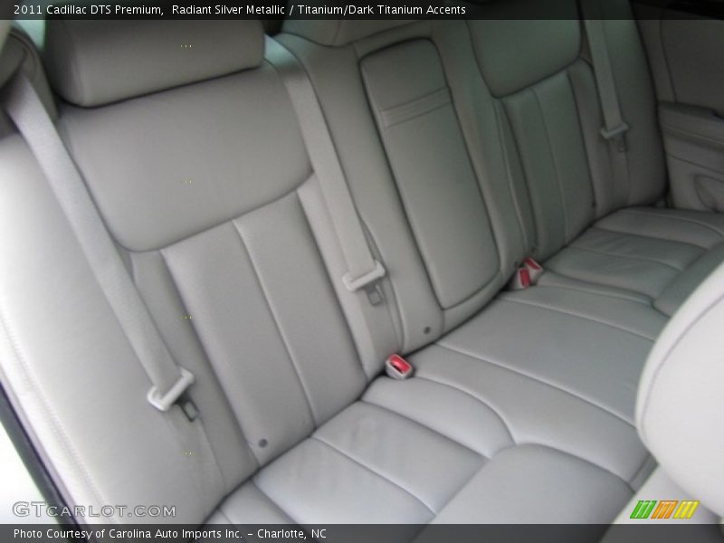 Radiant Silver Metallic / Titanium/Dark Titanium Accents 2011 Cadillac DTS Premium