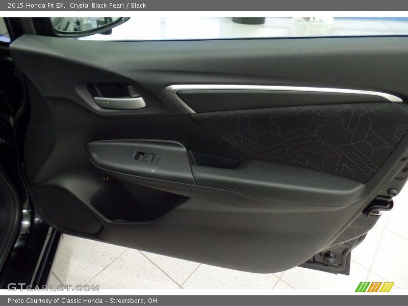 Crystal Black Pearl / Black 2015 Honda Fit EX
