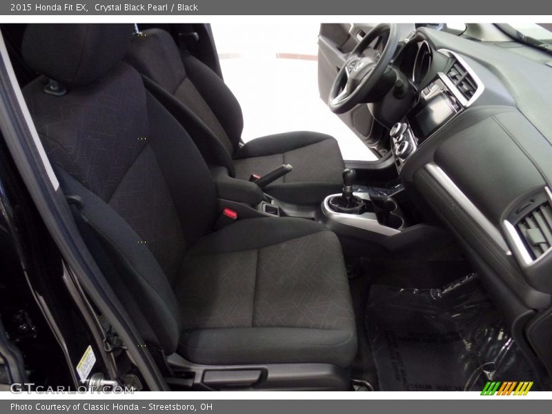 Crystal Black Pearl / Black 2015 Honda Fit EX