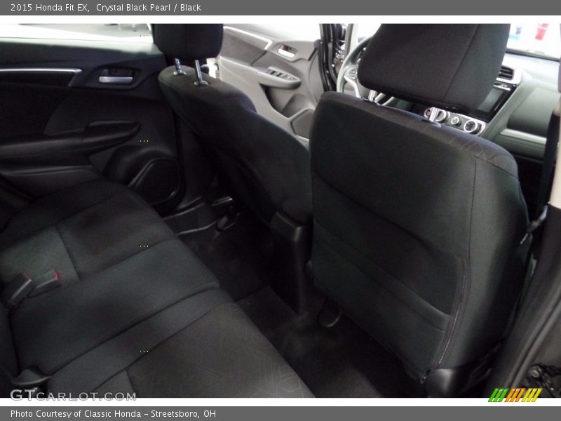 Crystal Black Pearl / Black 2015 Honda Fit EX