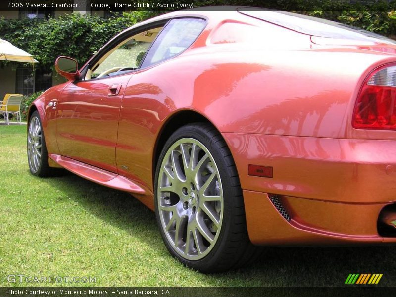 Rame Ghibli / Avorio (Ivory) 2006 Maserati GranSport LE Coupe