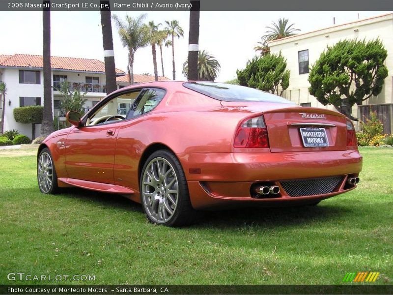 Rame Ghibli / Avorio (Ivory) 2006 Maserati GranSport LE Coupe