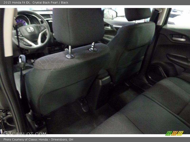 Crystal Black Pearl / Black 2015 Honda Fit EX