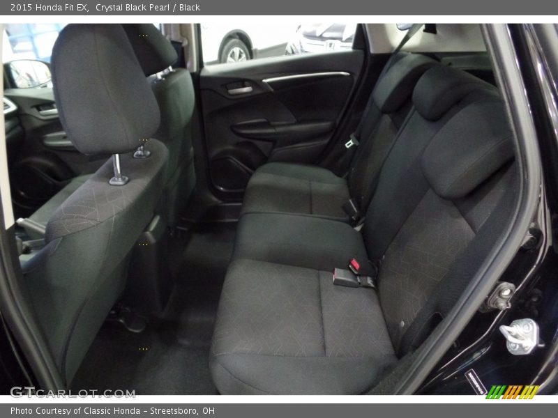 Crystal Black Pearl / Black 2015 Honda Fit EX
