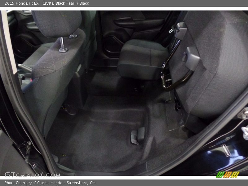 Crystal Black Pearl / Black 2015 Honda Fit EX