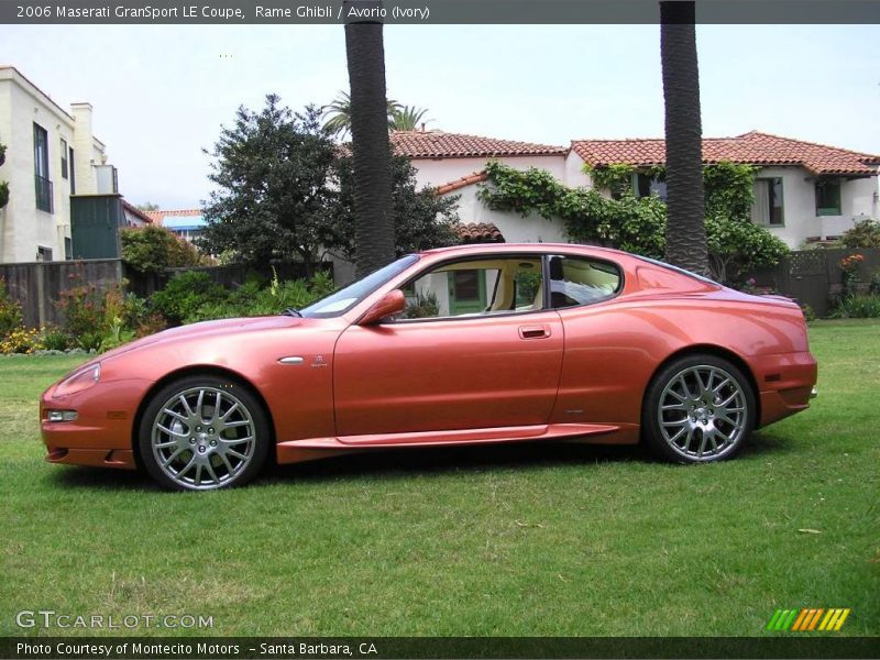 Rame Ghibli / Avorio (Ivory) 2006 Maserati GranSport LE Coupe