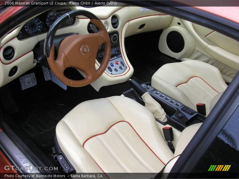 Rame Ghibli / Avorio (Ivory) 2006 Maserati GranSport LE Coupe