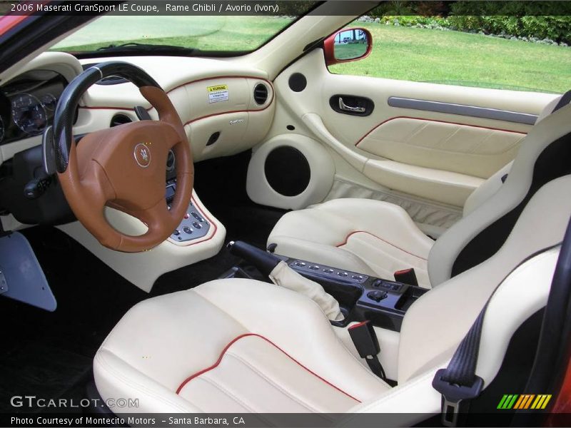 Rame Ghibli / Avorio (Ivory) 2006 Maserati GranSport LE Coupe