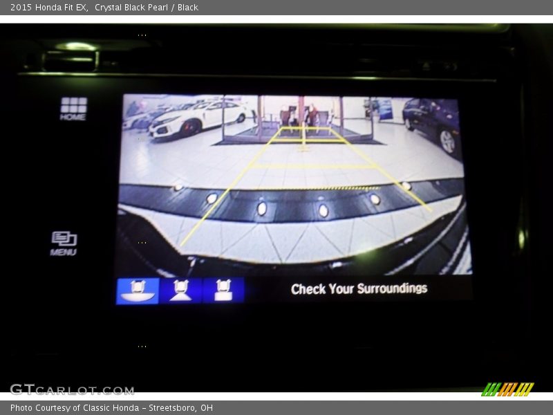 Crystal Black Pearl / Black 2015 Honda Fit EX