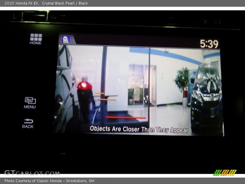 Crystal Black Pearl / Black 2015 Honda Fit EX