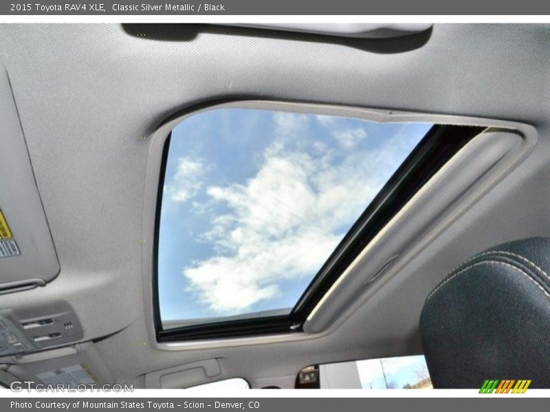 Classic Silver Metallic / Black 2015 Toyota RAV4 XLE