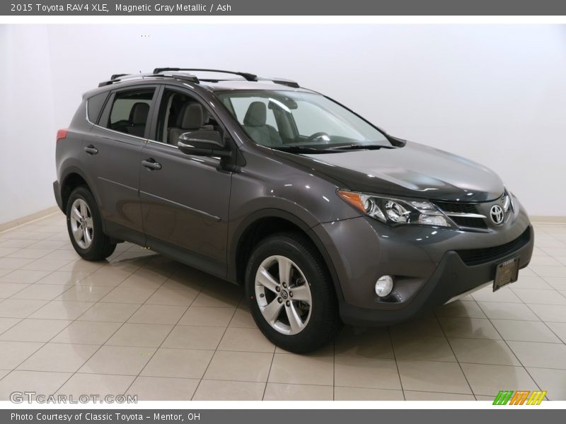 Magnetic Gray Metallic / Ash 2015 Toyota RAV4 XLE